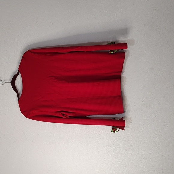 Basic Edition Embellished Ugly Christmas Top Size XL - Picture 4 of 7